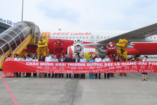Chính thức khai trương đường bay Lệ Giang - Hải Phòng