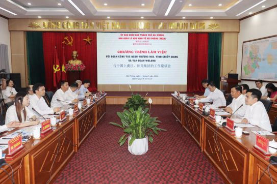 Tăng cường quan hệ hợp tác, đầu tư giữa Hải Phòng với các địa phương Trung Quốc