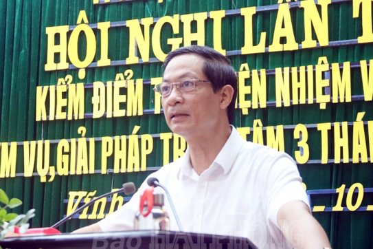 Huyện ủy Vĩnh Bảo: Tập trung lãnh đạo hoàn thành toàn diện các chỉ tiêu, nhiệm vụ năm 2021