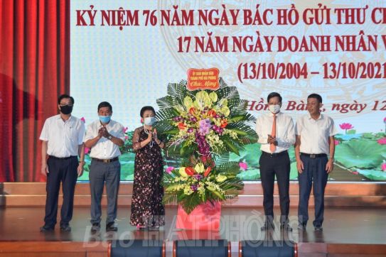 Doanh nghiệp, doanh nhân quận Hồng Bàng: Góp phần cùng địa phương hoàn thành kế hoạch thu ngân sách năm 2021
