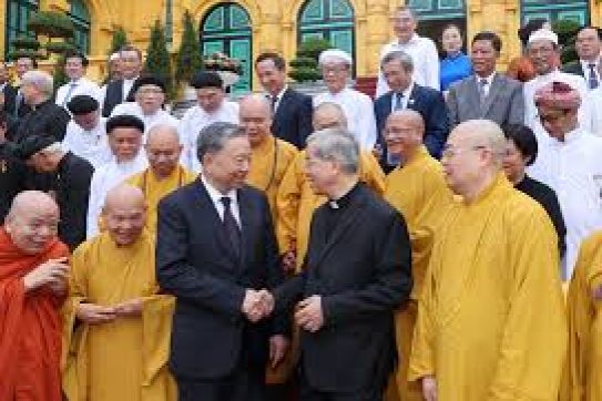 Việt Nam kiên định tôn trọng và bảo đảm quyền tự do tín ngưỡng, tôn giáo