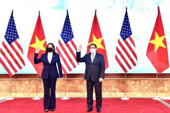 Thủ tướng Phạm Minh Chính tiếp Phó Tổng thống Hoa Kỳ Kamala Harris