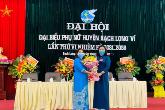 Phụ nữ Bạch Long Vỹ đoàn kết, sáng tạo, xây dựng tổ chức hội vững mạnh, góp phần xây dựng, bảo vệ và phát triển bền vững huyện đảo tiền tiêu của Tổ quốc