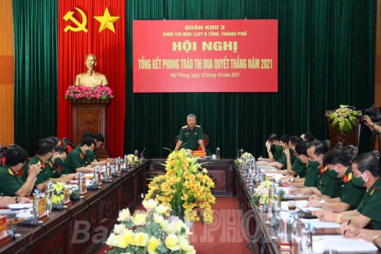 Bộ Chỉ huy Quân sự thành phố dẫn đầu phong trào Thi đua Quyết thắng năm 2021 của Quân khu Ba