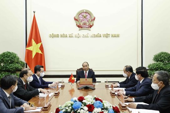 Vietnamese, Cuban Presidents discuss measures to further promote bilateral ties