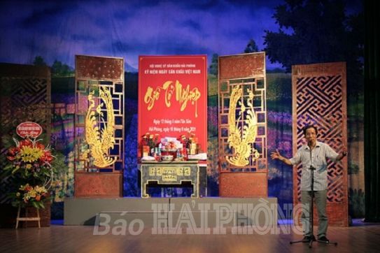 Hội Nghệ sĩ sân khấu Hải Phòng tổ chức dâng hương Tổ nghề sân khấu Việt Nam