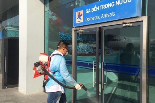 海防市尚未同意接受定期客运航班