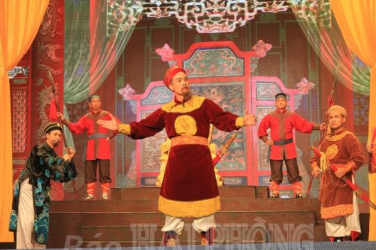 Vở chèo “Vùng sáng Dương Kinh” phát sóng vào tối 25-9-2021