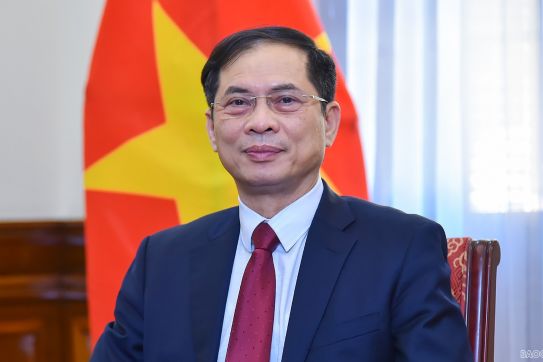 Bộ trưởng Bùi Thanh Sơn gửi thư chúc mừng 76 năm ngày thành lập ngành Ngoại giao