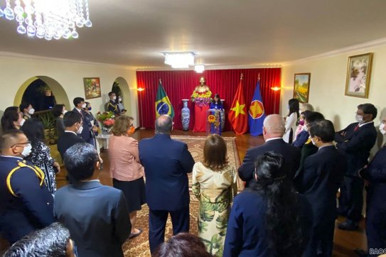 Đại sứ quán Việt Nam tại Brazil tổ chức kỷ niệm 76 năm Quốc khánh 2/9