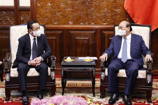 President receives outgoing Mongolian Ambassador