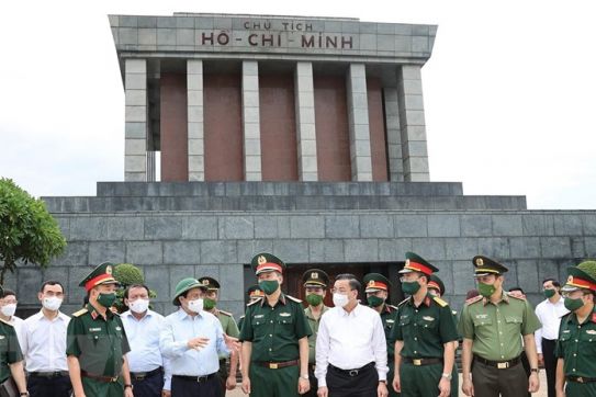 Bảo vệ Lăng Chủ tịch Hồ Chí Minh xứng đáng với tình cảm của dân tộc