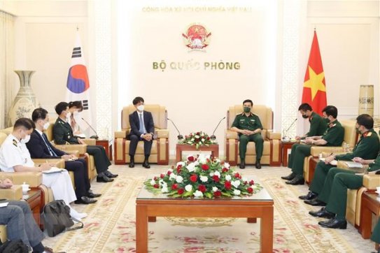 Tăng cường quan hệ hợp tác quốc phòng Việt Nam-Hàn Quốc