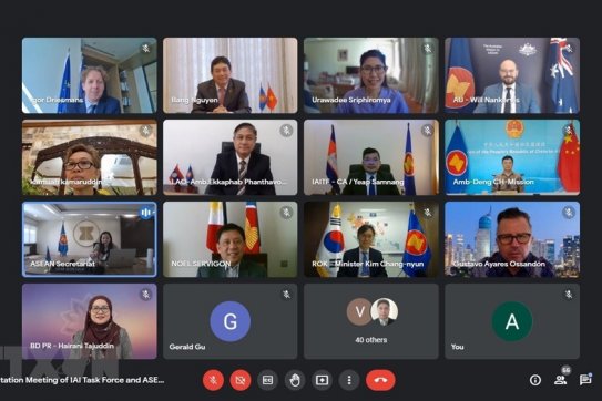 Việt Nam chủ trì cuộc họp Nhóm Đặc trách Sáng kiến Liên kết ASEAN