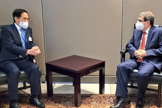Foreign Minister Bui Thanh Son meets foreign counterparts in New York