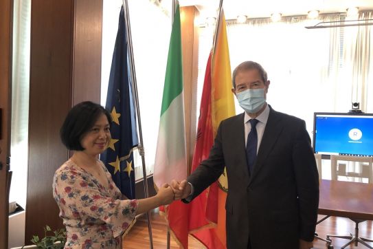 Đại sứ Việt Nam tại Italy Nguyễn Thị Bích Huệ công tác tại Sicilia thúc đẩy các lĩnh vực ưu tiên hợp tác