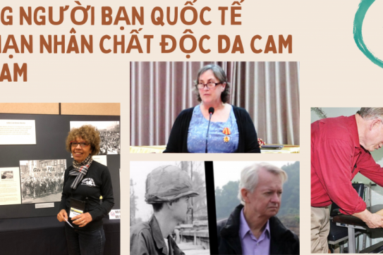 Những "ông bụt" của nạn nhân chất độc màu da cam Việt Nam