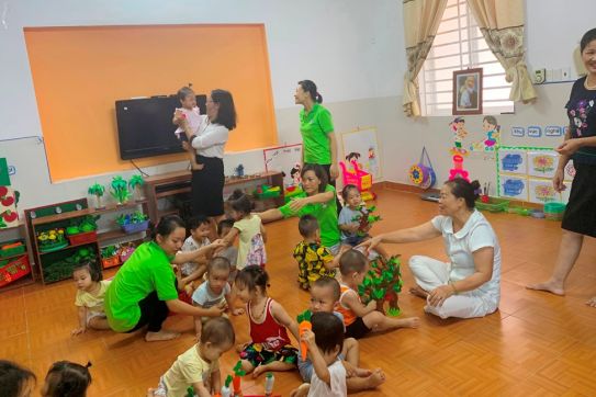 Hiệu quả tích cực từ Đề án “Hỗ trợ phát triển các nhóm trẻ độc lập tư thục tại khu vực khu công nghiệp, khu chế xuất đến năm 2020”