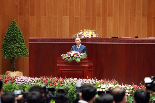 Việt Nam tặng công trình ‘4 nhất’ cho Lào