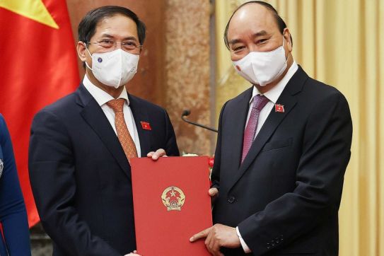 Đồng chí Bùi Thanh Sơn được bổ nhiệm làm Bộ trưởng Bộ Ngoại giao nhiệm kỳ 2021-2026
