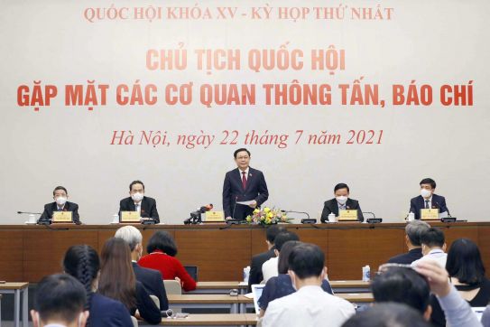 Nguyện vọng, tâm tư và quyết tâm của Chủ tịch Quốc hội Vương Đình Huệ
