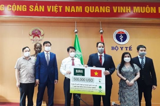Vương quốc Ả-rập Xê-út hỗ trợ Việt Nam phòng chống dịch Covid-19