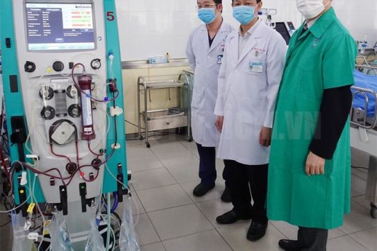 JICA cung cấp trang thiết bị y tế để điều trị bệnh nhân COVID-19