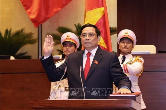 Thủ tướng Chính phủ Phạm Minh Chính tuyên thệ nhậm chức