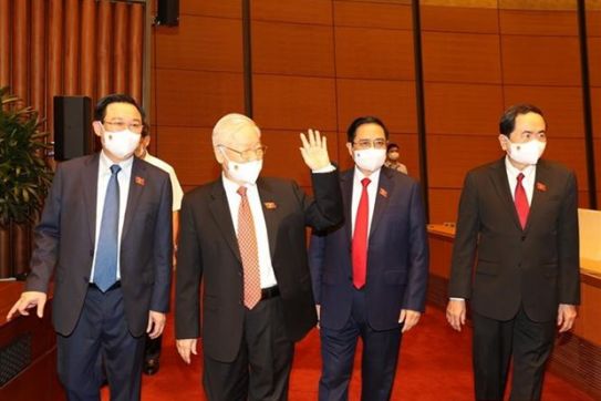 越南第十五届国会第一次会议圆满落幕