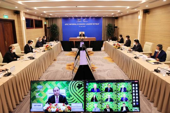 Các nhà lãnh đạo APEC tuyên bố vượt qua Covid-19 và thúc đẩy phục hồi kinh tế