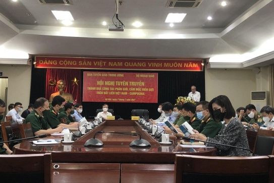 Gần 5.000 đại biểu tham dự Hội nghị trực tuyến về biên giới Việt Nam-Campuchia