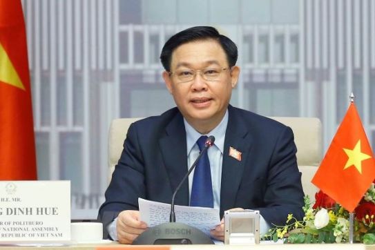 Chủ tịch Quốc hội hội đàm trực tuyến với Chủ tịch Hạ viện Maroc