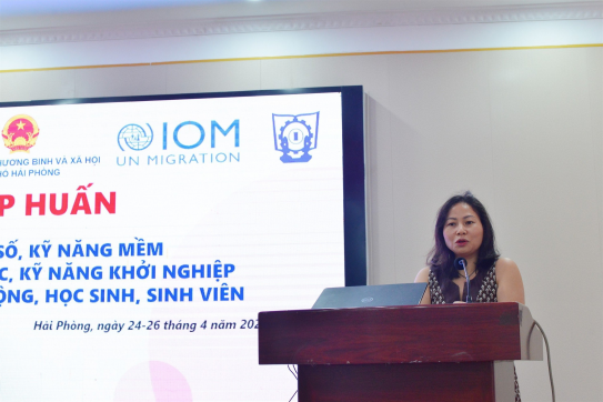 Training on Digital Skills, Soft Skills, and Entrepreneurship for Students of Hai Phong Maritime College I