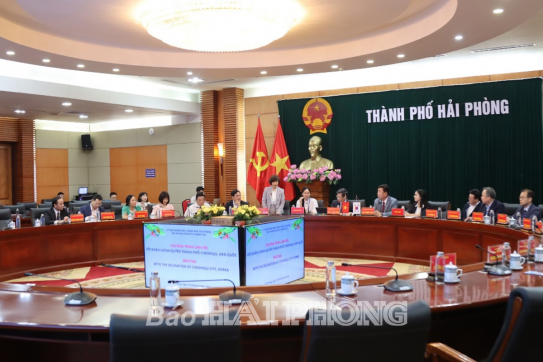 Enhancing Multidimensional Cooperation Between Hai Phong and Cheongju City (South Korea)