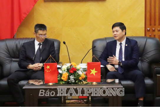 Enhancing Exchanges and Cooperation Across Various Fields Between Hai Phong and Fangchenggang, Guangxi (China)