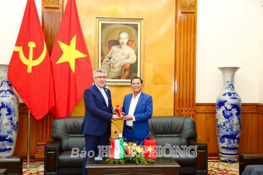 Promoting Friendship and Cooperation Between Hai Phong and Iranian Localities