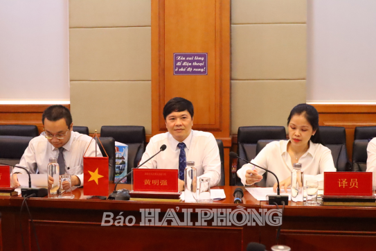 Strengthening Investment Cooperation Between Hai Phong and Jiaxing City (China) Across Various Fields