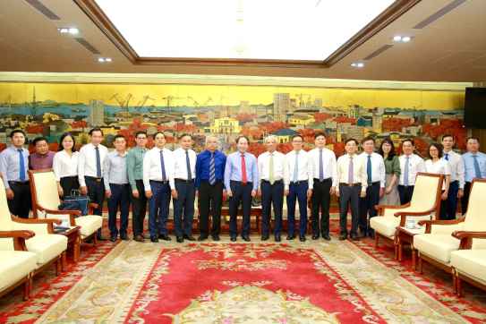 Strengthening Friendship and Comprehensive Cooperation Between Hai Phong and Lao Localities