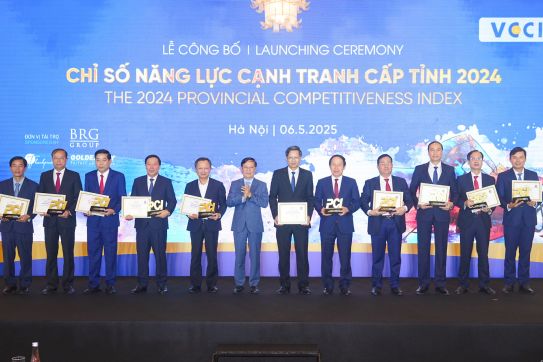 海防在2024年省级竞争力指数（PCI）排行榜中名列前茅