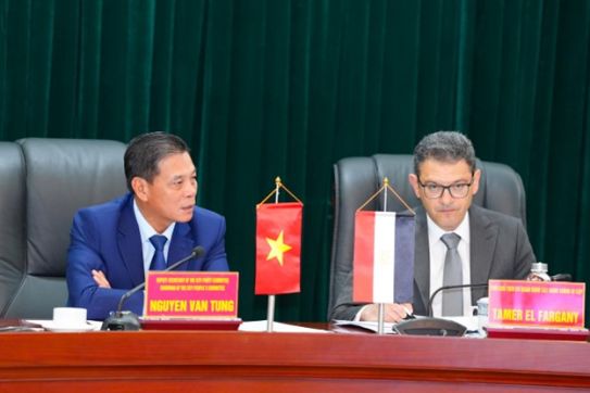 ハイフォン市とエジプト行政監視庁が腐敗防止の経験を共有