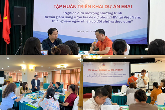 Receipt and Implementation of the Project “Scaling up Brief Alcohol Intervention for HIV Prevention in Vietnam: A Cluster Randomized Controlled Trial” Sponsored by The University of North Carolina (UNC)