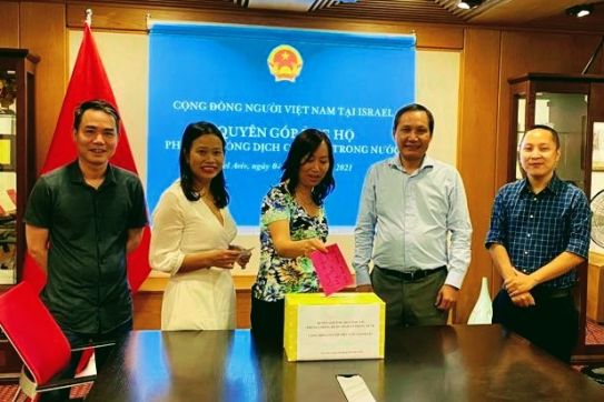 Người Việt và bạn bè tại Israel chung tay ủng hộ Việt Nam chống Covid-19