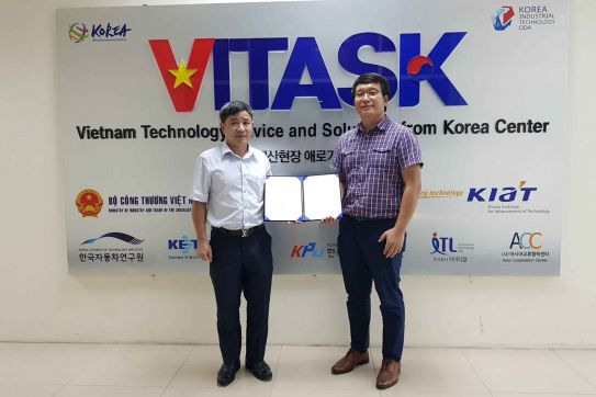 VITASK hỗ trợ doanh nghiệp Việt - Hàn thành công ký kết hợp đồng phân phối