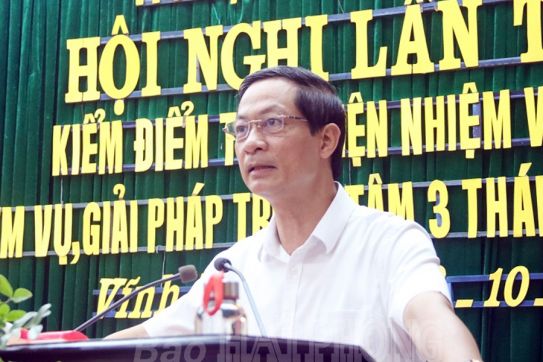 Vinh Bao District Party Committee: Focusing on leadership to comprehensively complete the targets and tasks of 2021 