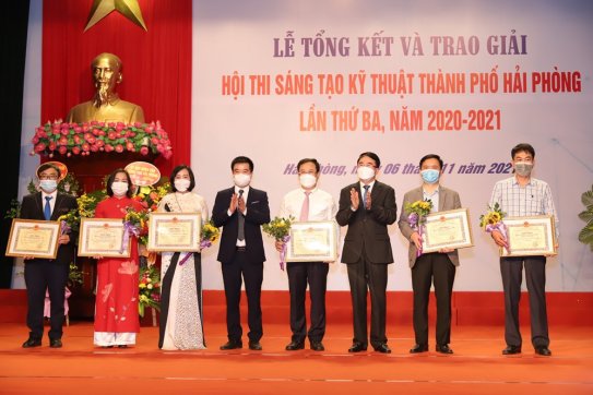   Tổng kết và trao giải Hội thi sáng tạo kỹ thuật thành phố Hải Phòng lần thứ 3