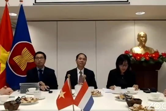 Online meeting “Vietnam – the Netherlands Logistics: Identify opportunities and partnership connection”