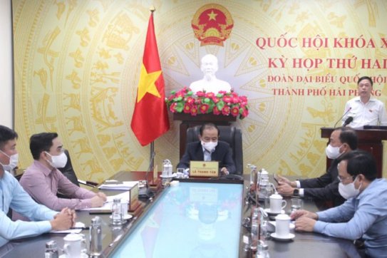 Đoàn ĐBQH Hải Phòng tham gia thảo luận về dự án Luật sửa đổi, bổ sung một số điều của Luật Sở hữu trí tuệ