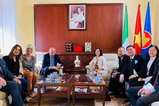 Tăng cường hợp tác kinh tế - thương mại giữa Việt Nam và Italy