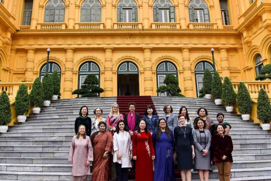 Phó Chủ tịch nước tiếp các nữ Đại sứ, Đại biện cơ quan đại diện ngoại giao nước ngoài tại Việt Nam