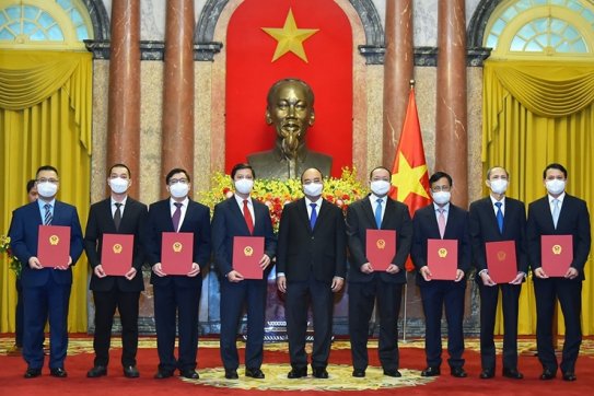 Trao quyết định bổ nhiệm Đại sứ, Trưởng cơ quan đại diện Việt Nam tại nước ngoài
